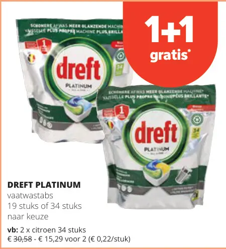 Promotie: Vaatwastabs