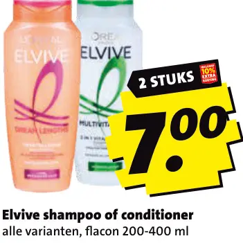 Aanbieding: Shampoo of conditioner