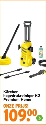 Aanbieding: Kärcher hogedrukreiniger K2 Premium Home
