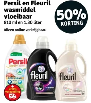 Aanbieding: wasmiddel vloeibaar