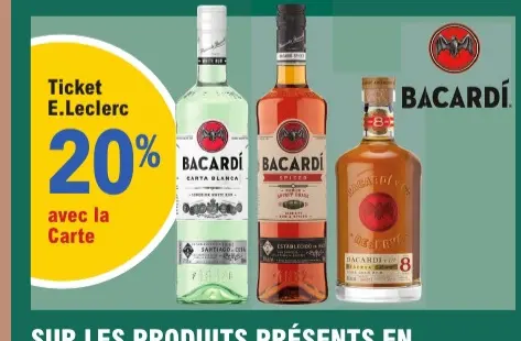 Offre: Bacardi Rum
