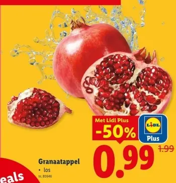 Promotie: Granaatappel