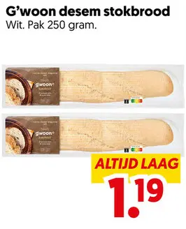 Aanbieding: Desem stokbrood