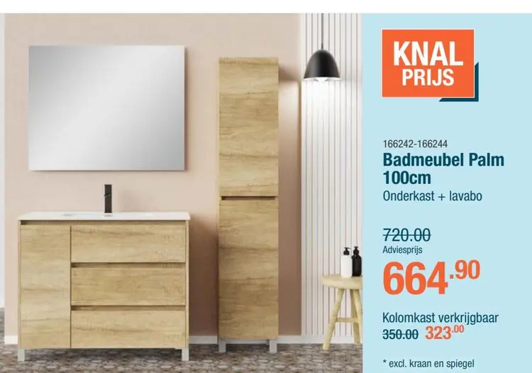 Aanbieding: Badmeubel Palm