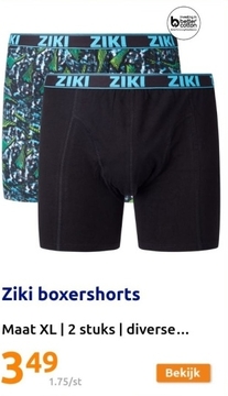 Aanbieding: Ziki boxershorts