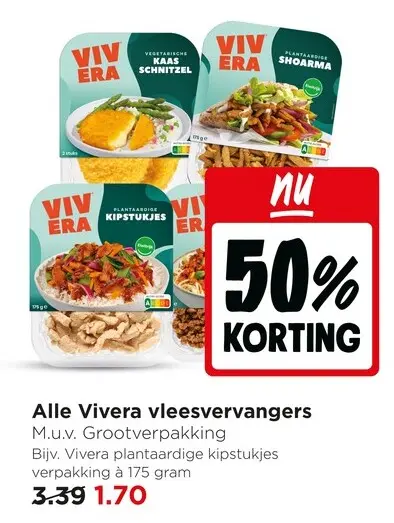 Aanbieding: Vivera vleesvervangers