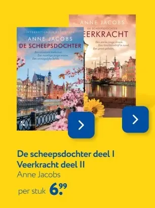 Aanbieding: De scheepsdochter deel I Veerkracht deel II