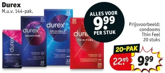 Aanbieding: Durex