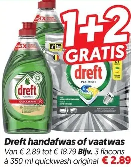 Aanbieding: Handafwas of vaatwas