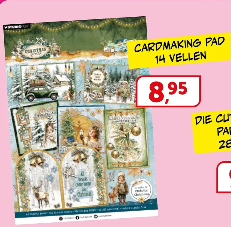 Aanbieding: Cardmaking pad