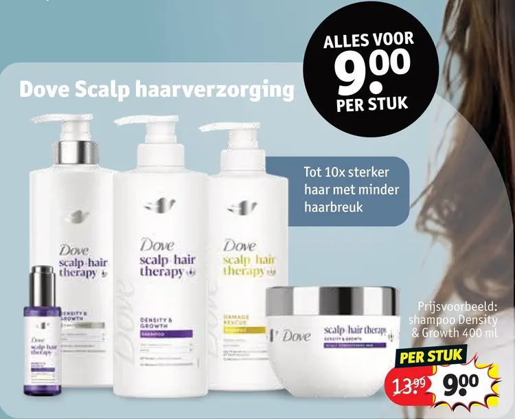 Promotie: Dove Scalp haarverzorging