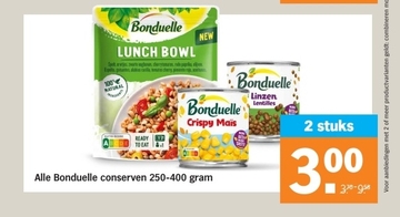 Aanbieding: Bonduelle conserven