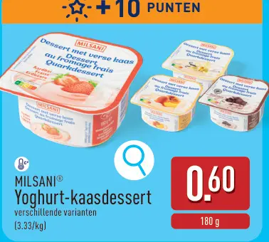 Promotie: Yoghurt-kaasdessert