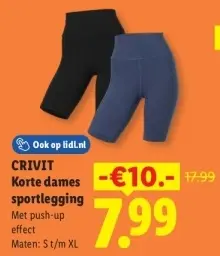Aanbieding: Korte dames sportlegging