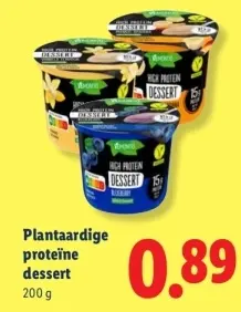 Aanbieding: Plantaardige proteïne dessert