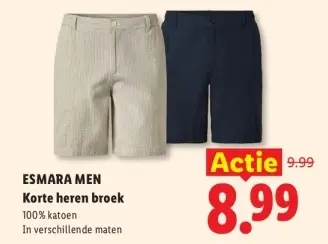 Aanbieding: Korte heren broek