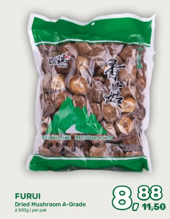 Aanbieding: Dried Mushroom A-Grade