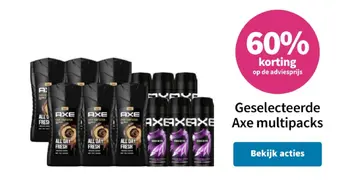 Aanbieding: Axe multipacks
