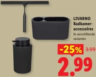 Aanbieding: Badkamer-accessoires