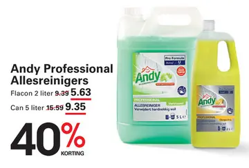 Aanbieding: Andy Professional Allesreinigers