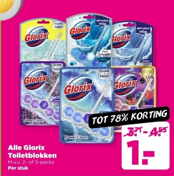 Aanbieding: Alle Glorix Toiletblokken