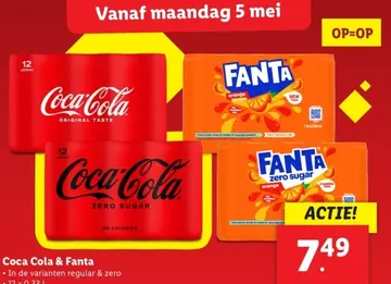 Aanbieding: Coca Cola & Fanta