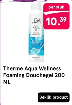 Aanbieding: Aqua Wellness Foaming Douchegel