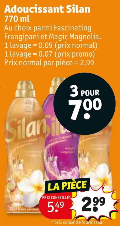 Offre: Adoucissant 770 ml