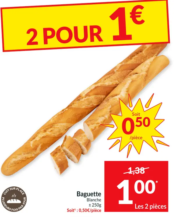 Offre: Baguette