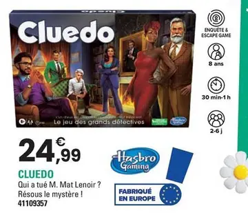 Offre: CLUEDO