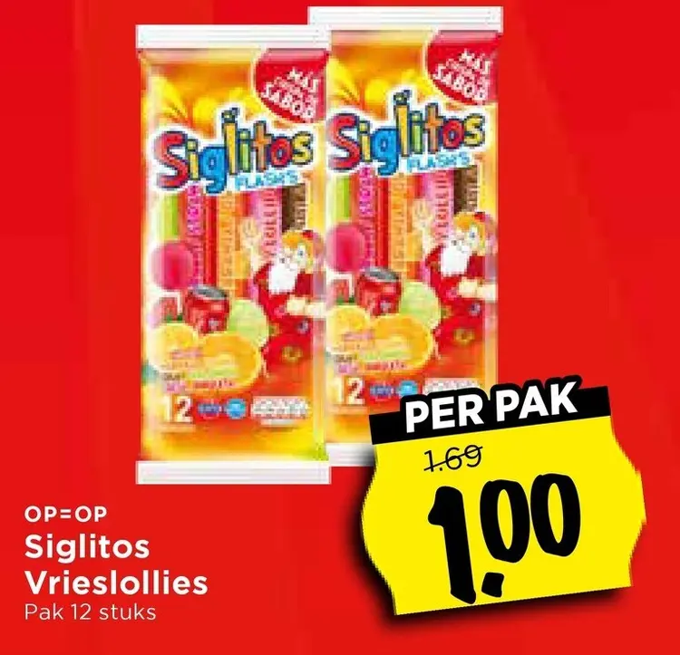Aanbieding: Siglitos Vrieslollies