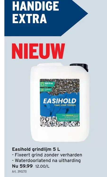 Promotie: Easihold grindlijm