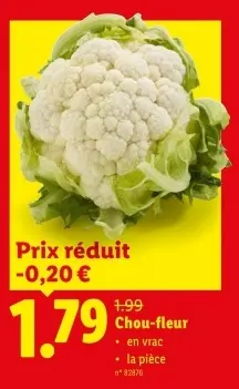 Offre: Chou-fleur