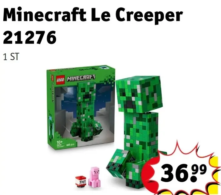 Offre: Minecraft Le Creeper