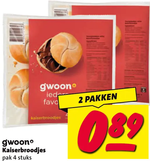 Aanbieding: Kaiserbroodjes