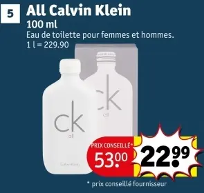 Offre: All Calvin Klein