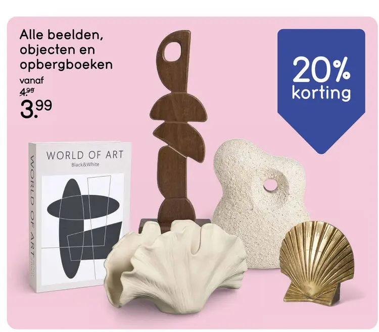 Aanbieding: Alle beelden, objecten en opbergboeken