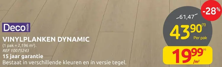 Promotie: Deco Mode Vinylplanken Dynamic