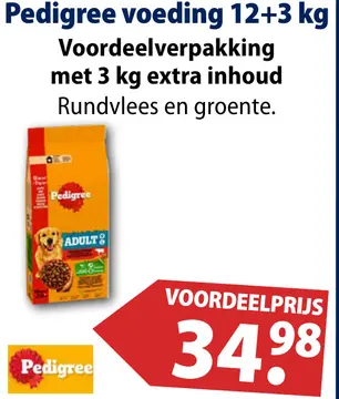 Aanbieding: Pedigree voeding