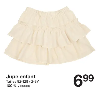 Offre: Jupe enfant