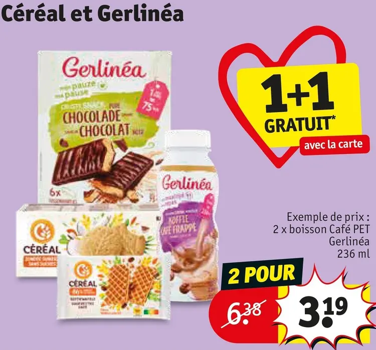 Offre: Gamme de produits alimentaires et substituts de repas