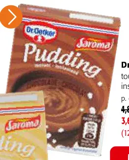 Offre: Pudding