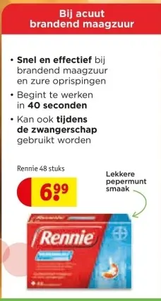 Aanbieding: Rennie