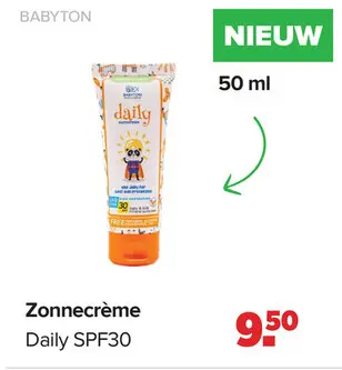 Promotie: Zonnecrème Daily SPF30