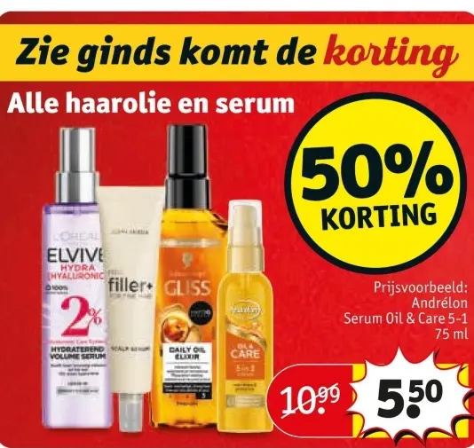 Aanbieding: Serum Oil & Care 5-1