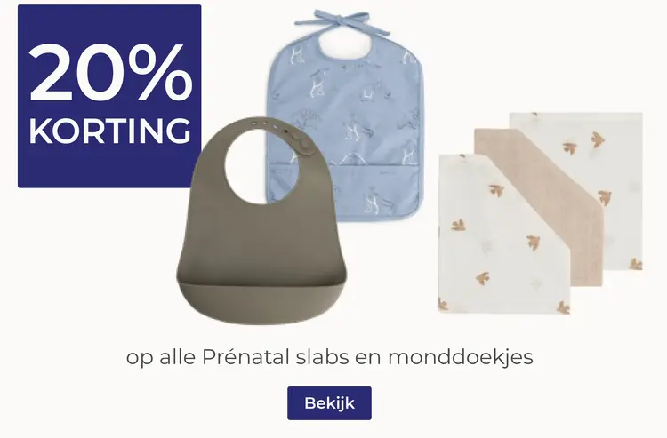 Aanbieding: Slabs en monddoekjes