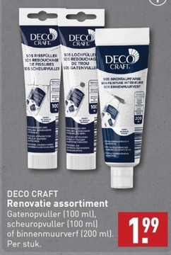 Aanbieding: DECO CRAFT Renovatie assortiment