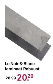 Aanbieding: Le Noir & Blanc laminaat Robuust