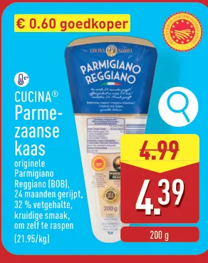 Promotie: Parmezaanse kaas