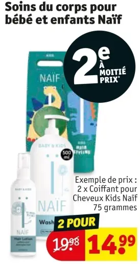 Offre: Soins du corps pour bébé et enfants